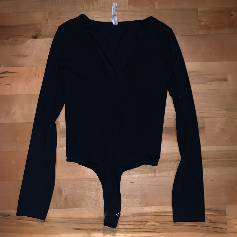 Black Free People leotard size small